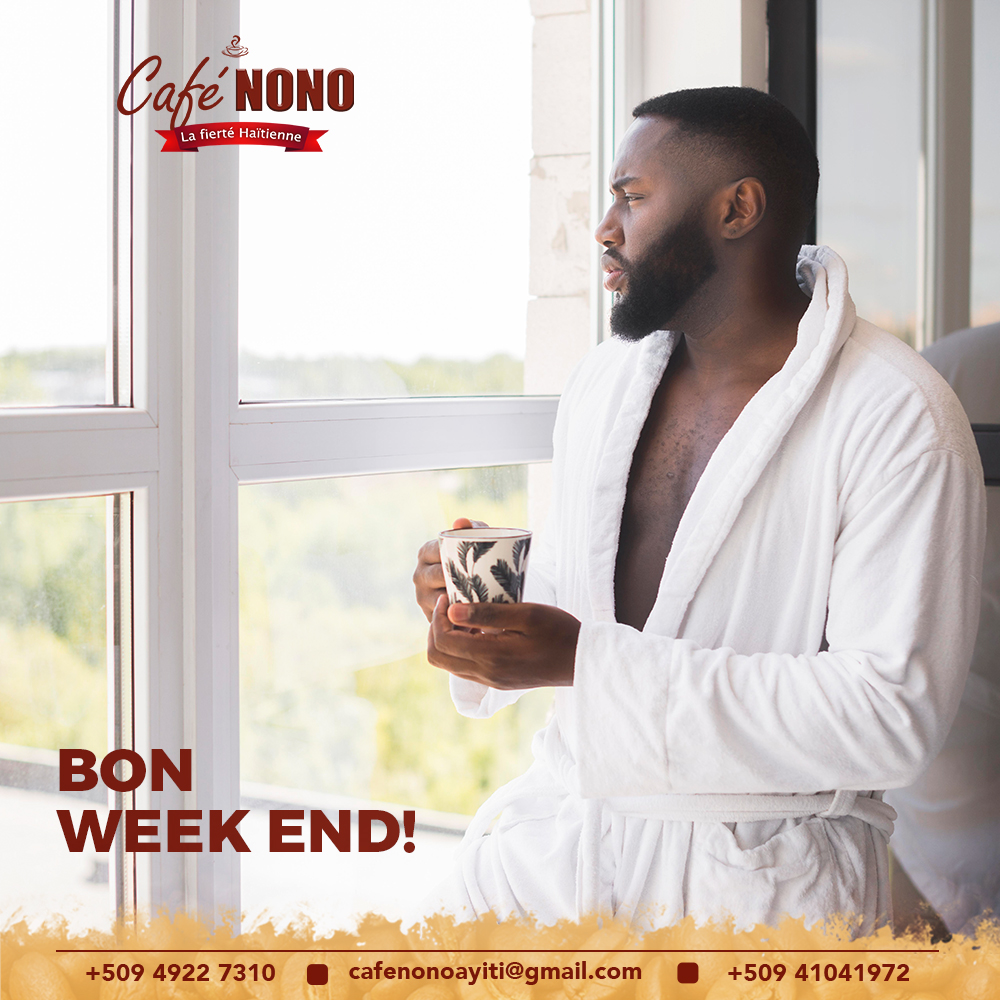 cafenonoayiti's tweet photo. Bon week-end à tous.
CAFÉ NONO ☕ 🇭🇹 "Une gorgée de plaisir, une gorgée de fièrté"
#CafeNono #PauseCafé☕️ #CafeNonoAyiti #Kafezansèt #Kafepeyi #PwodiksyonNasyonal https://t.co/o51WhtaDrC