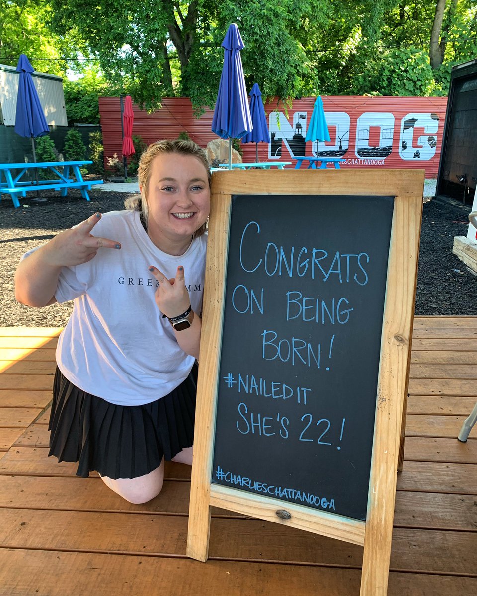 charliesnooga's tweet photo. Happiest of birthdays @savannahrhodge ! Let’s celebrate with Charlie’s tacos and burnt ends! #charlieschattanooga #chattanooga #chaeats https://t.co/F82Hb54QaB