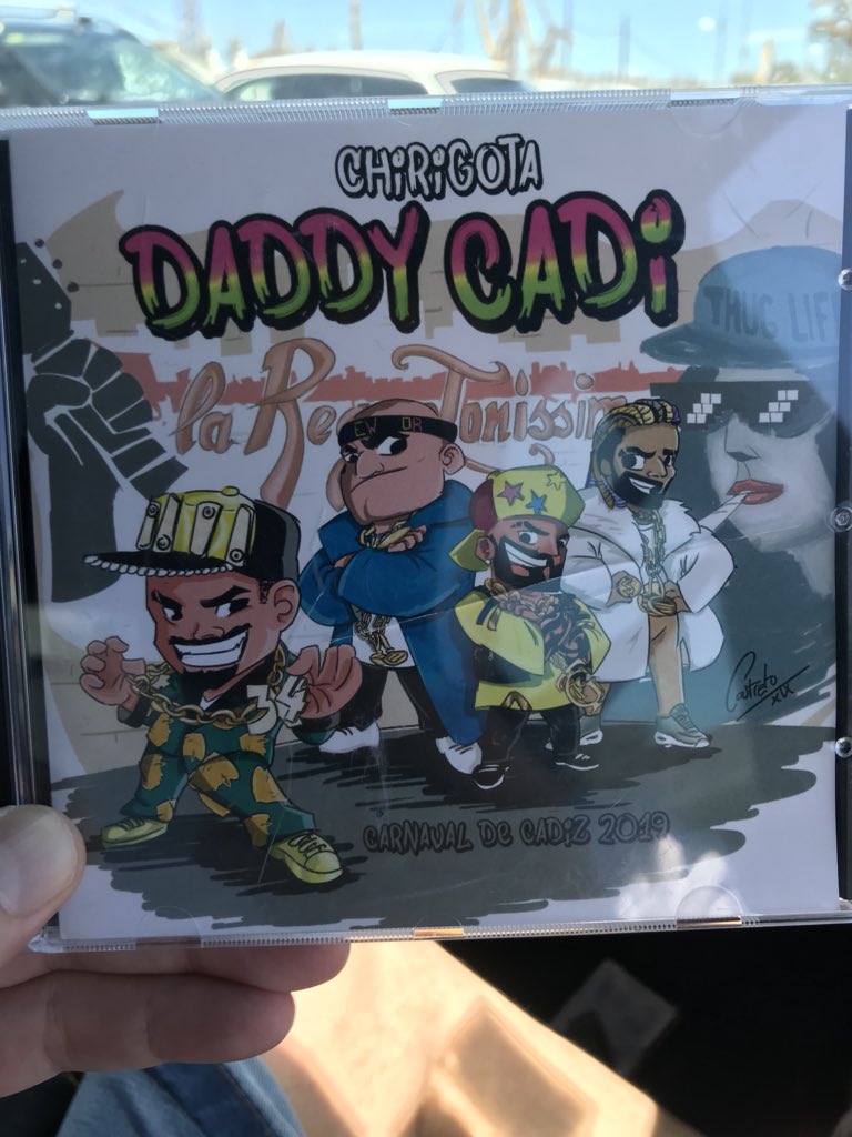 Hoy en mi coche, carnavalati del gueni.