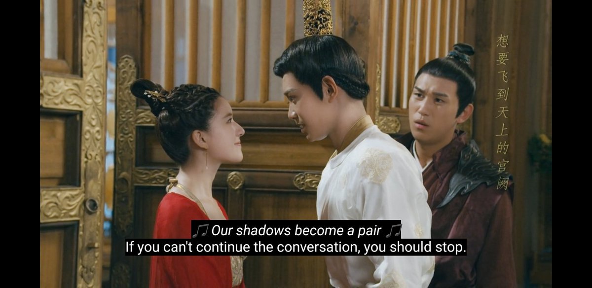 OMG, this scene was too adorable. These two kill me when they are being cute and their sidekicks playing the guardian role.  Like parents trying to get their teens to say goodnight after a date.  #amwatching  #TheRomanceofTigerandRose