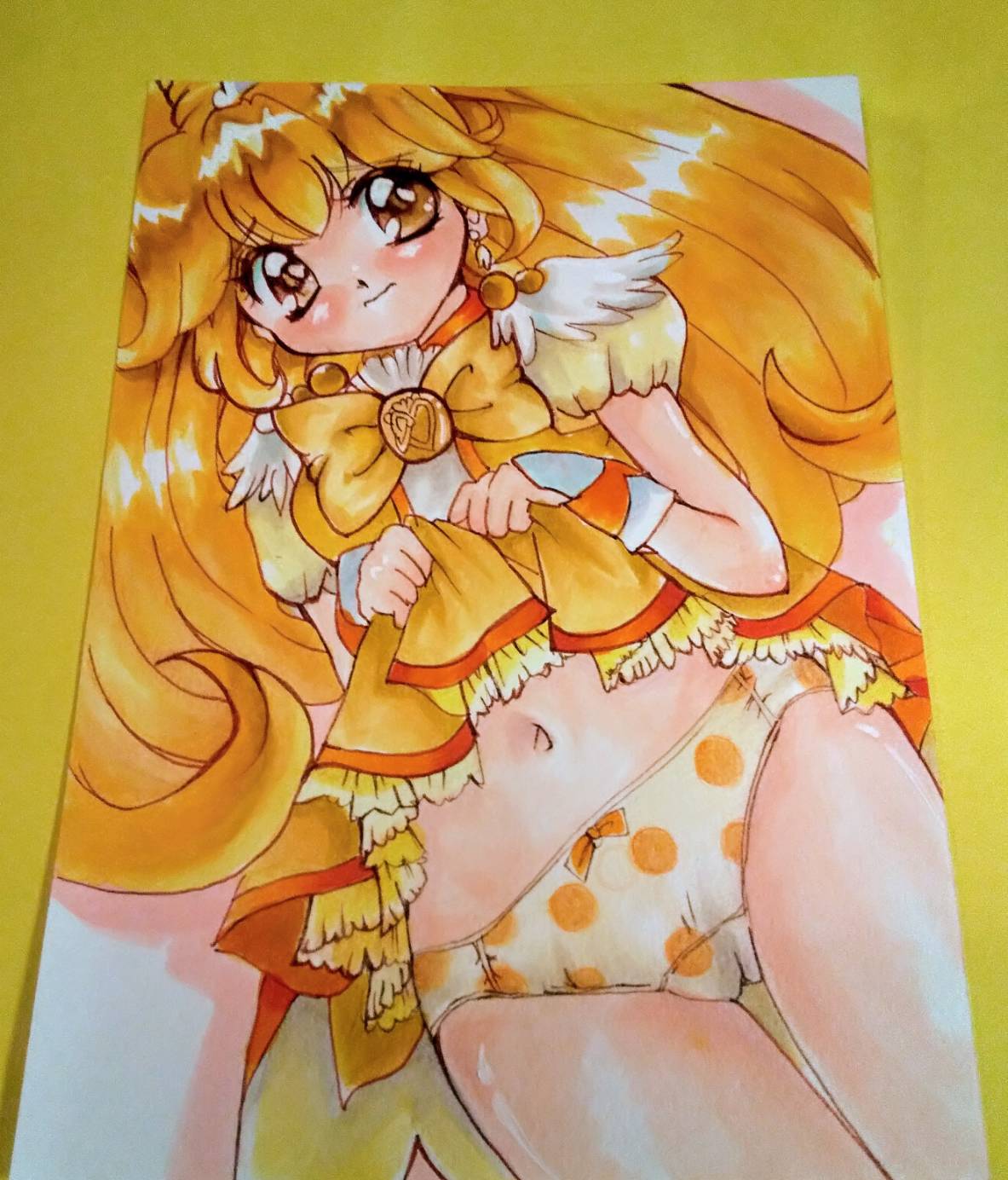 プリキュア 手描きアート Yahoo!オークション - 手描き同人イラスト プリキュア