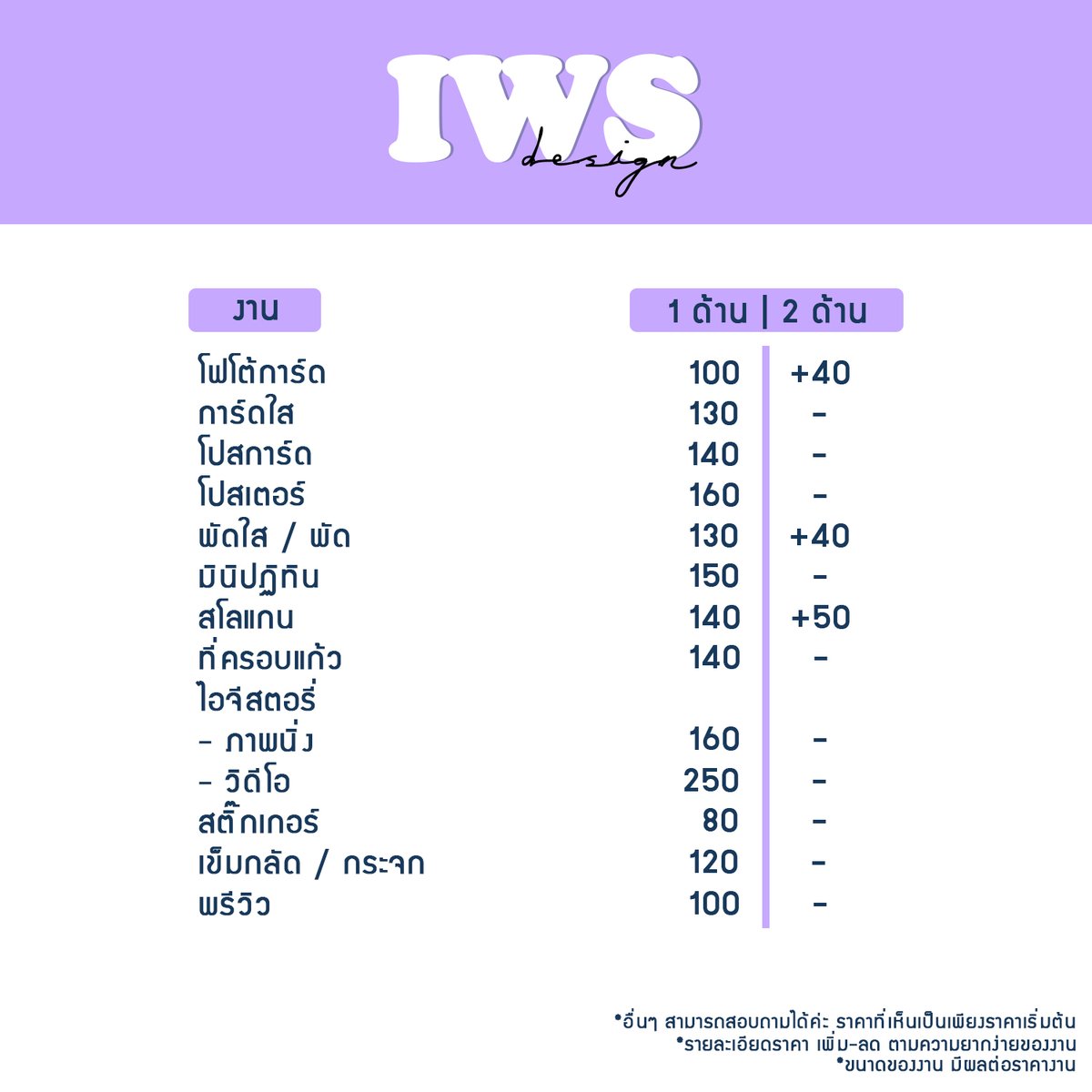 iwsuuu's tweet photo. 🦦เรทราคาค่าออกแบบและรายละเอียดการสั่งงานค่ะ  
🦦อื่นๆ สามารถสอบถามได้นะคะ
🦦ขอบคุณค่ะ
🦦#รับออกแบบ https://t.co/WGvS9W25si