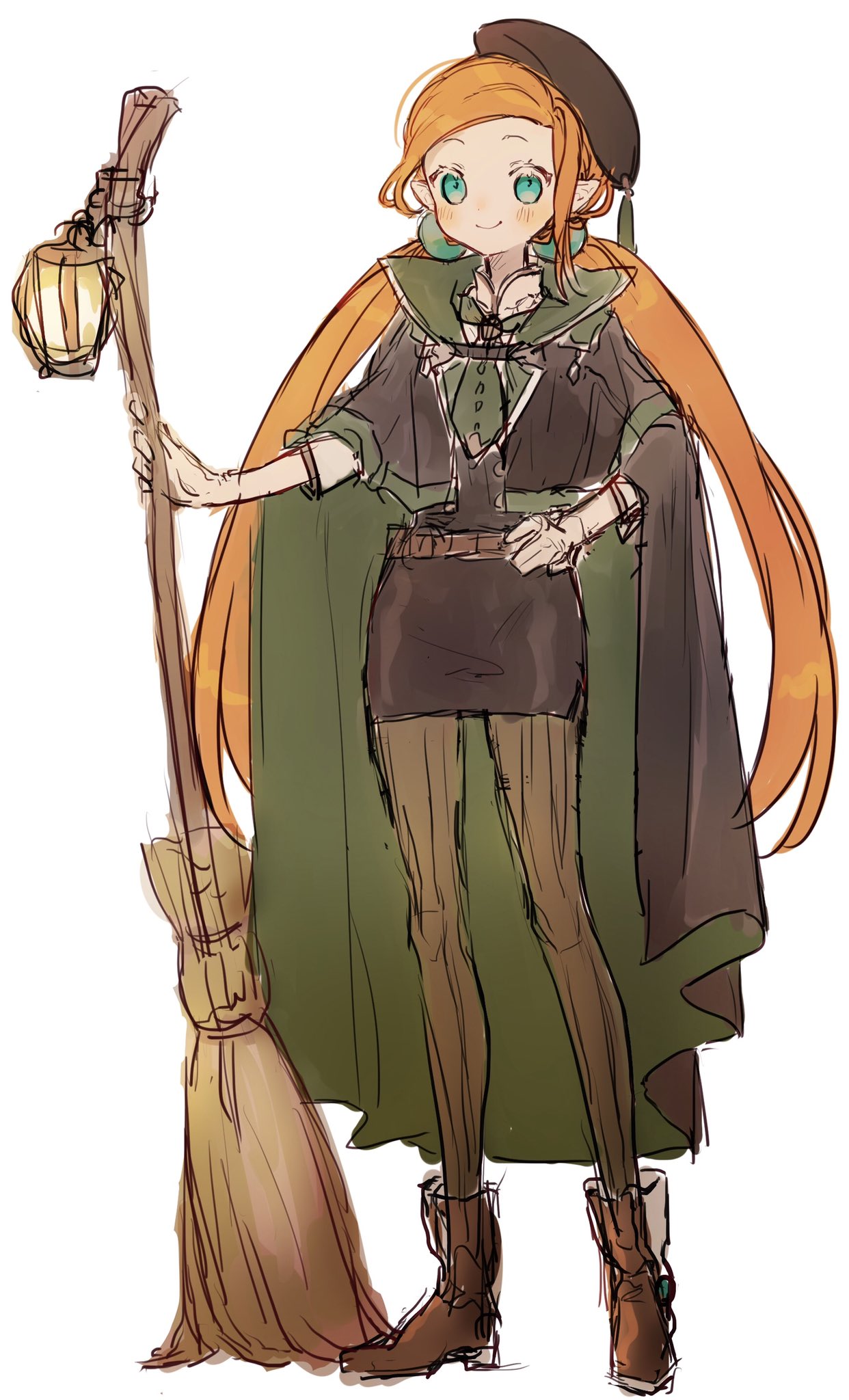 郵便屋さんの学生服姿