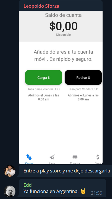 elcryptolodge's tweet photo. 👀seems that the Reserve App is now also open in #Argentina... $RSR $RSV https://t.co/LyCCc7eOpQ