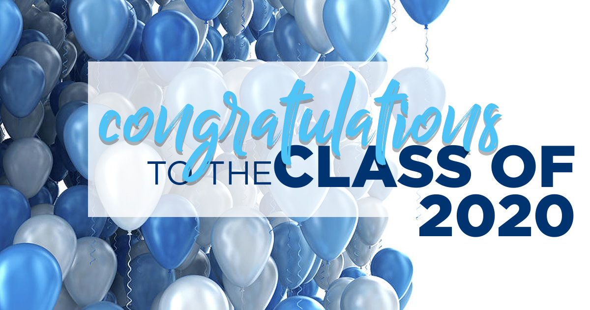 Class of 2020, we are SO proud of you. Congratulations! 💙🦁