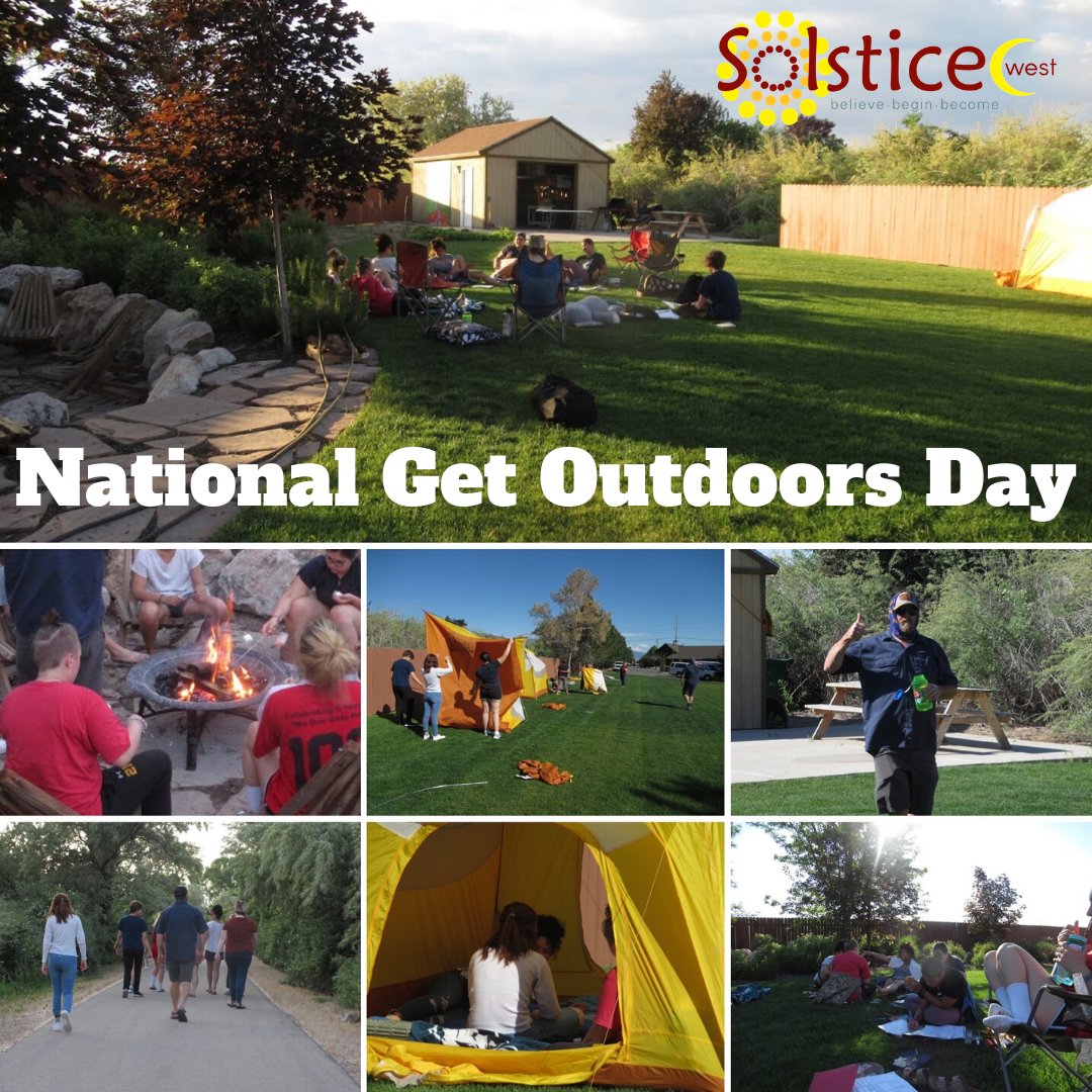 SolsticeRTC's tweet photo. With our off campus trips having been limited due to the pandemic, we have been going on some awesome "backyard camping adventures" this past week!! So much fun!!!⛺🔥✨️
#NationalGetOutdoorsDay #AdventureTherapy #BackyardCamping #ResidentialTreatment #SolsticeRTC https://t.co/bX5mgoKjsu