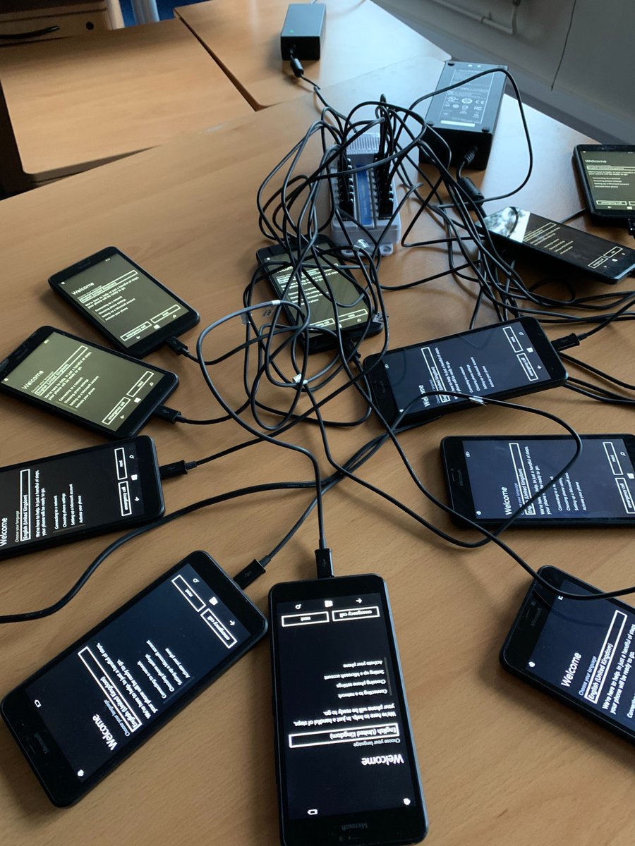 Thank you <a href="/Cambrionix/">Cambrionix</a> for lending us more multi-chargers! This allows us to charge several devices at once. Ultimately enabling patients to digitally to reconnect with their loved ones as soon as possible 💙📱 #PhonesforPatients #NHS #Carehomes #BeKind