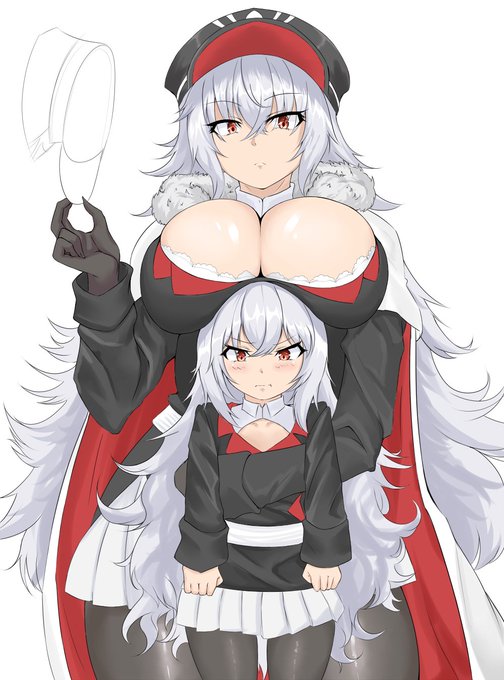 結局手に入らなかったツェッペリンちゃん過去絵 #アズールレーン 