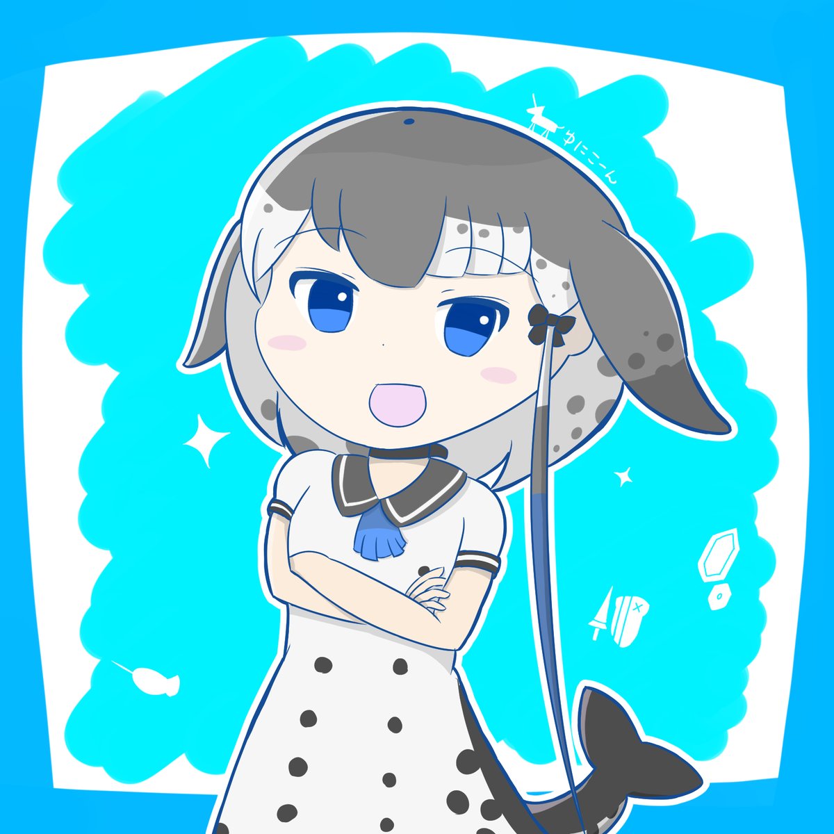 けものフレンズ イッカクちゃん けものフレンズ 抹茶のイラスト けものフレンズ イッカクちゃん けものフレンズ 抹茶のイラスト