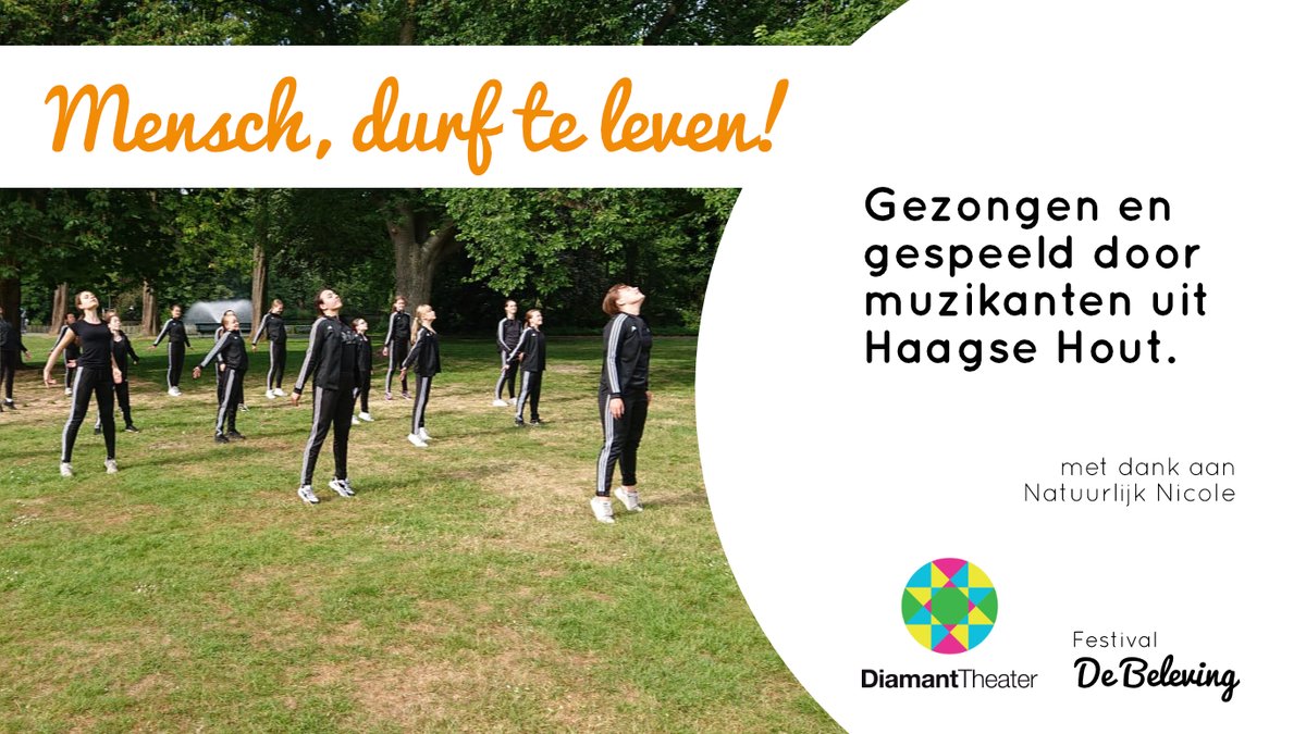 Vandaag kon #FestivalDeBeleving niet doorgaan, maar als feestelijk alternatief danste #HetDansatelierDenHaag op de #Vlaskamp voor wandelend publiek, én maakten artiesten uit de wijk samen een muziekvideo: bit.ly/2zu5ChT 🥳😎#HaagseHoutPodium