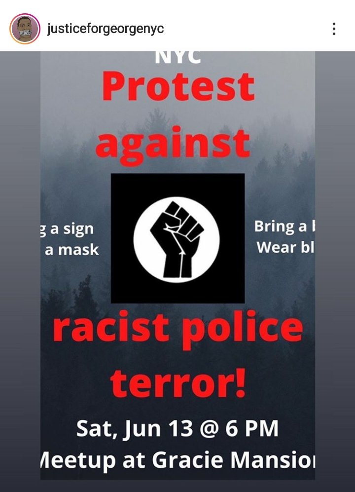 EpicProsaic's tweet photo. More NYC Protests 
TODAY
Saturday June 13th 

Check this entire thread for more. 

Thank you Instagram 
@ justiceforgeorgenyc for this! 

#BlackLivesMatter
#JusticeForGeorgeFloyd #NYCprotest 
#NYCprotest 
#BronxProtest 
#NewYorkProtests 
#GeorgeFloyd 
#BLM
#ManhattanProtests https://t.co/z3mBZgCylw