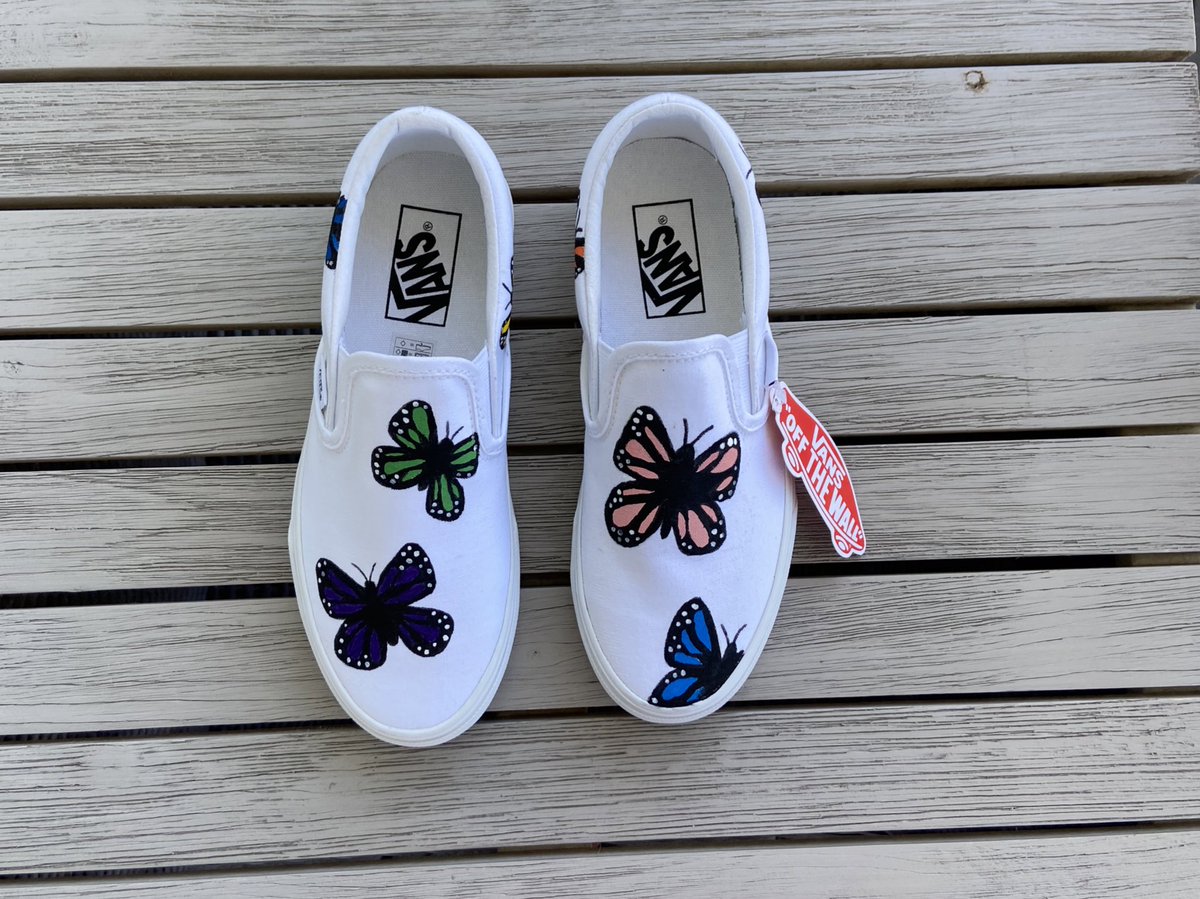 Another pair of Butterfly Vans!🦋