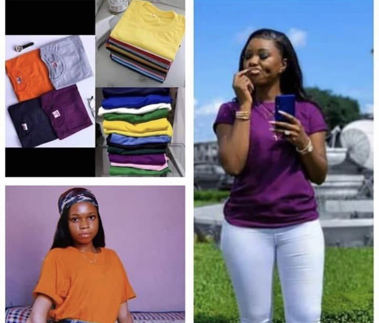pretty_dassy's tweet photo. Plain roundnecks available 
All colors and sizes 
Available in both wholesale and retails 
1500 each https://t.co/cKjoTYPIvK
