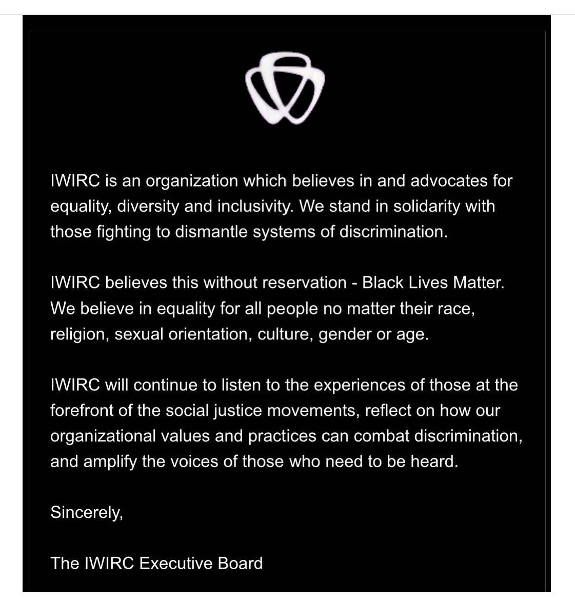 WPAIWIRC's tweet photo. IWIRC Pittsburgh supports Black Lives Matter. https://t.co/8Xhn590GbT