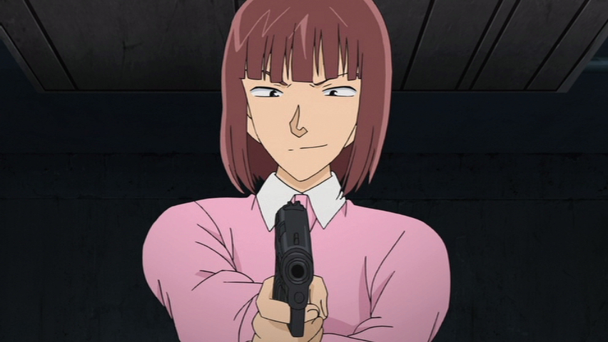 大久保マコト Auf Twitter 密室の謎解きショウ に出てくる弔加奈さん とむらい かな と読むなんともすごい名前 ある事件がきっかけで眠りの小五郎暗殺に燃える全身ピンクのお姉さん やってることはわりと凶悪なんだけど どこかコミカルな空気とオチも