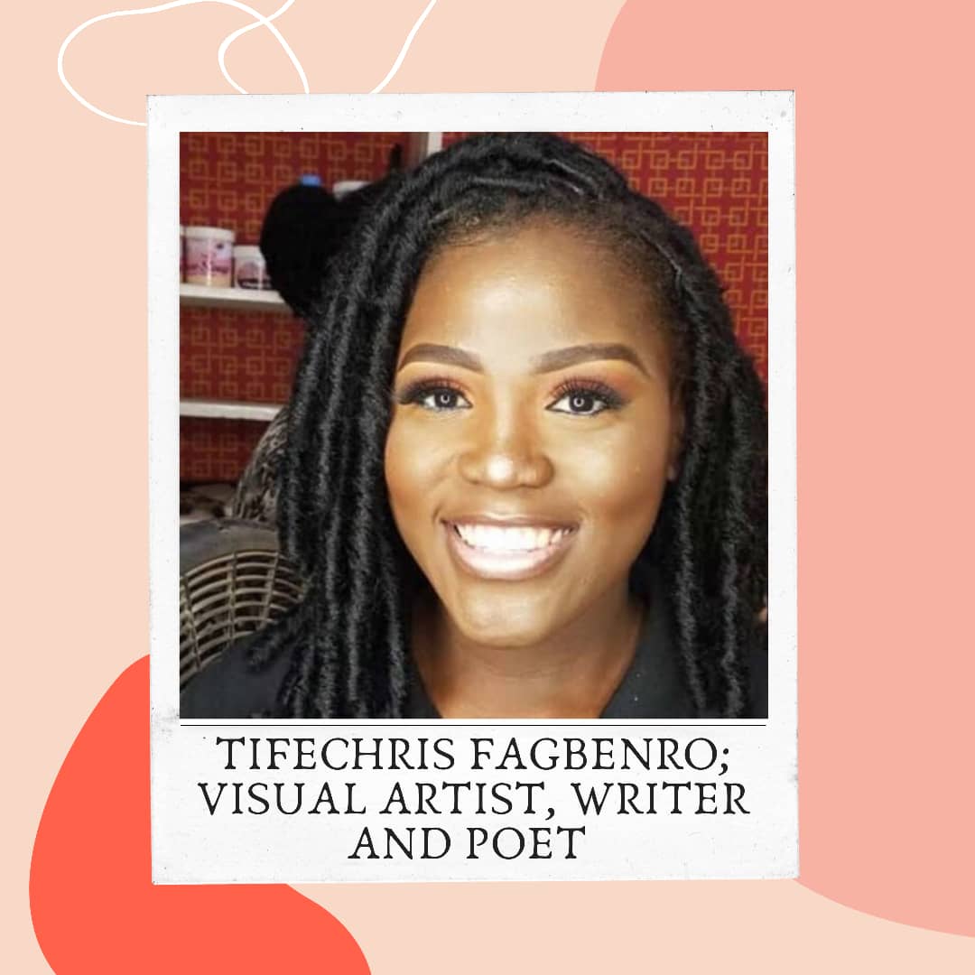 GenZSays's tweet photo. Here's an interview with a female advocate @TifeChris . She's a visual artist, writer, and a poet. See the rest of the interview here https://t.co/CqTd9nhSSd
#genzsays #genzrevolution #genzunite
@genzhermagazine @UN_Women https://t.co/MCCSIRzoZz