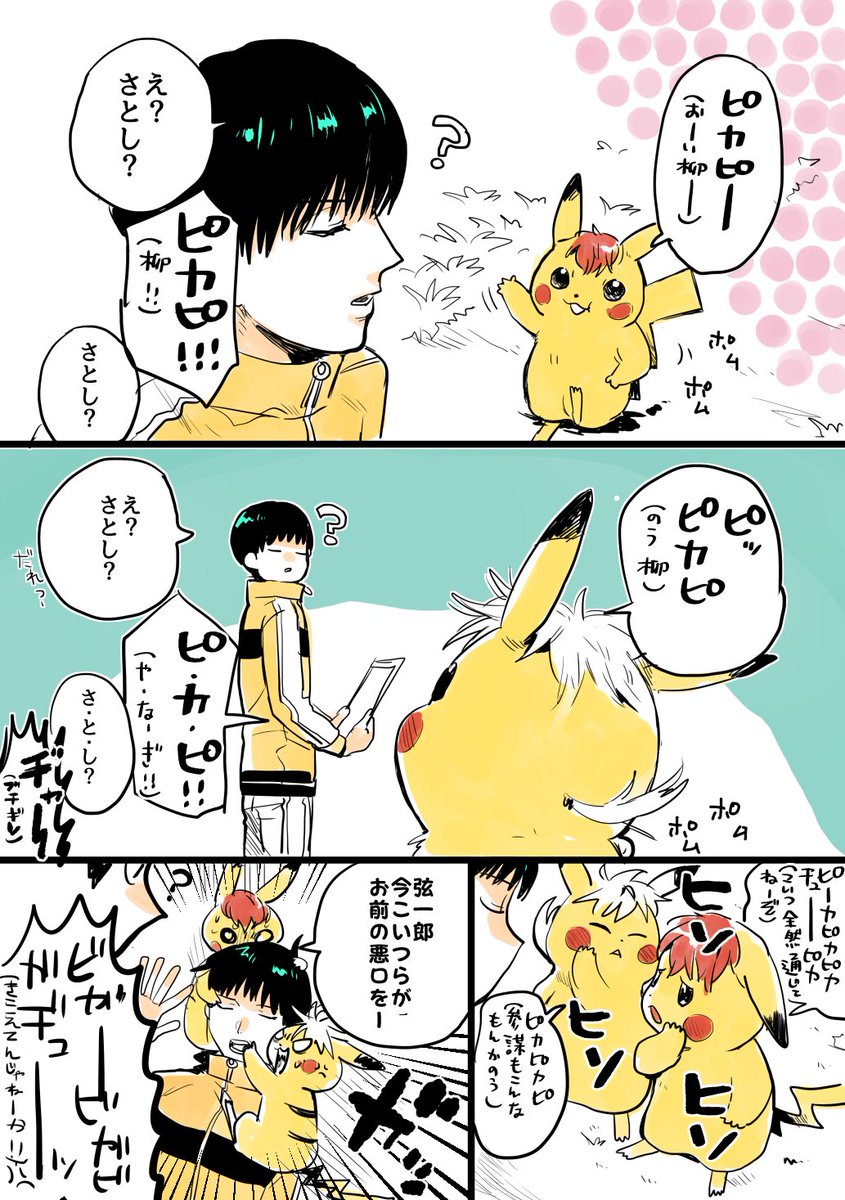 りっかいだいふぞくチューと柳蓮二氏 