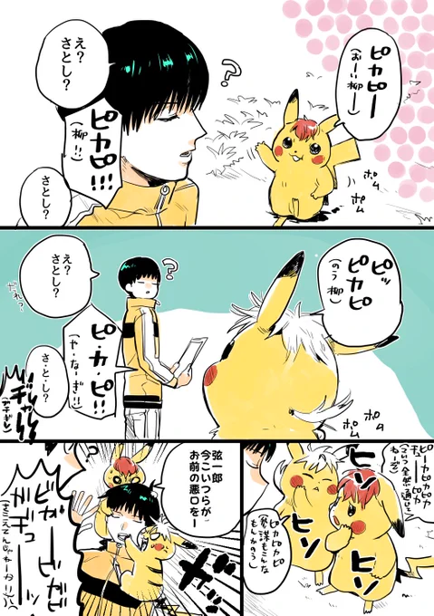 りっかいだいふぞくチューと柳蓮二氏 