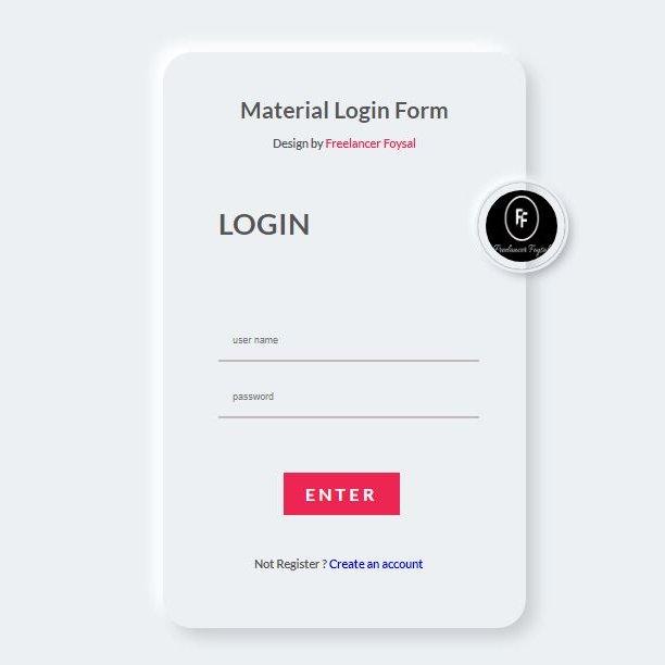 DMFoundation0's tweet photo. Neumorphic CSS Form Design and HTML tutorial

Source Code: https://t.co/SOTMHMHcV7

#webdesing #webdevelopment #Website #uxdesign #HTML #CSS  #uxdesign #web https://t.co/cXjsP9rS8m