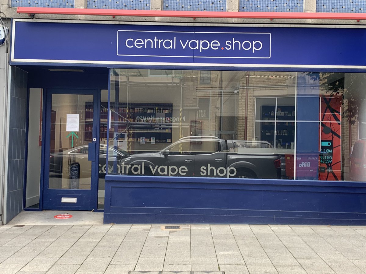 CrossfireRoss's tweet photo. @centralvapeshop   Customer has had a full anti covid chemical fogging service carried out, and correct social distancing floor stickers supplied and fitted. Already for opening up on Monday 15th!  Good luck James! https://t.co/J3QFul1oJx