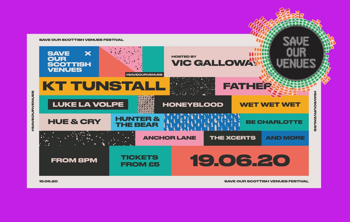 Very happy to say that I am part of the #saveourscottishvenues  #saveourvenues  <a href="/musicvenuetrust/">Music Venue Trust</a> festival live-streaming on 19.06 @ 8pm. Please tune in if you can and help keep our favourite venues alive for when we can all see each other again! 🏴󠁧󠁢󠁳󠁣󠁴󠁿🏴󠁧󠁢󠁳󠁣󠁴󠁿🏴󠁧󠁢󠁳󠁣󠁴󠁿 
livefrom.events