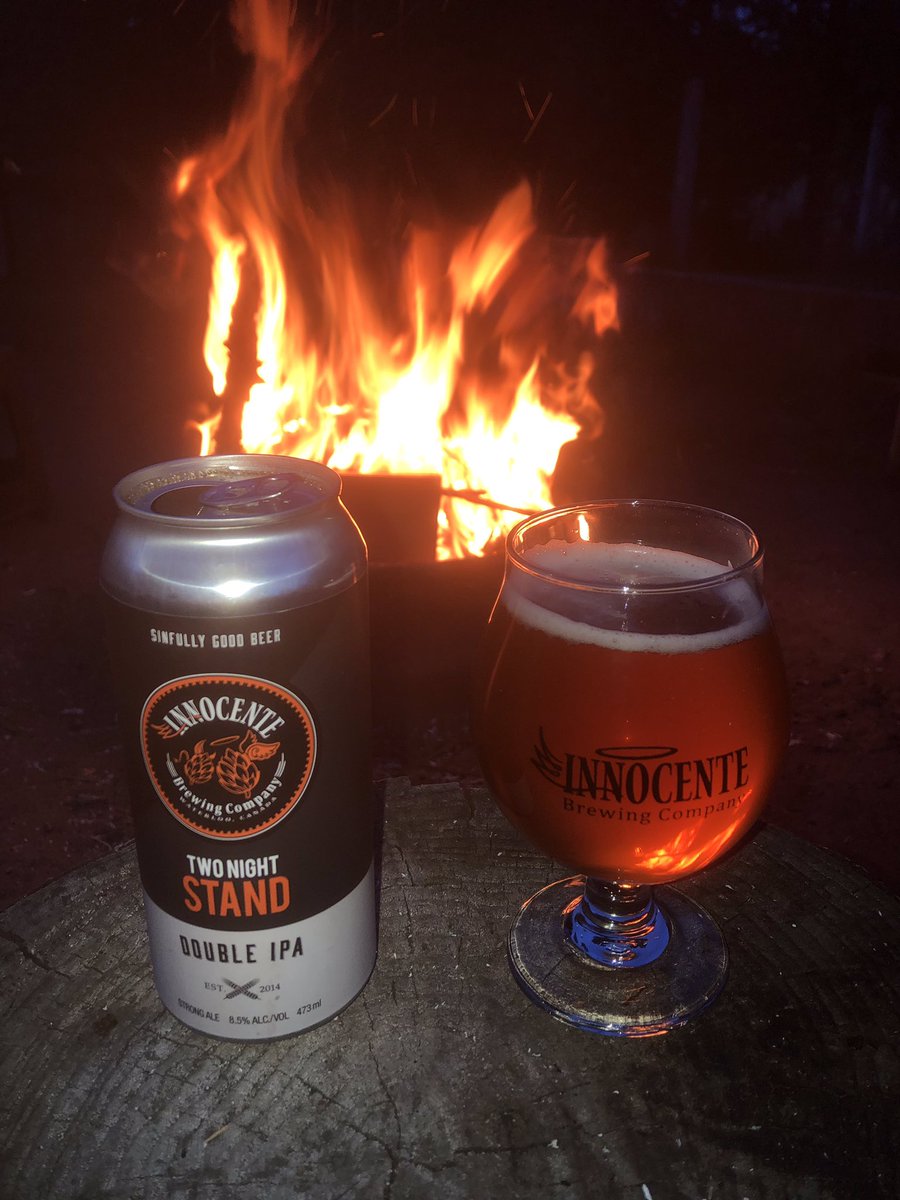 neiltowler1978's tweet photo. Campfire beer series #35 I so regret only getting 1 can of this beautiful @Innocente_Brew two night stand double ipa👍 Next time.........😂❤️🔥🍻 #craftbeer #ontariocraftbeer #ontcraftbeer #goodbeernoshit… https://t.co/2rFr6CKvHs… https://t.co/2dcWwamOzA