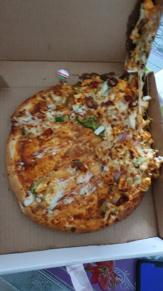 kansaraneel's tweet photo. @ZomatoIN is this look eatble to you i hvae just spend 1300 on this shit. this is ridiculous. #zomatoindia #lapinopizza https://t.co/jpdC0fB1kd