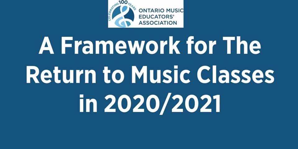OMEAOntario's tweet photo. The OMEA COVID-19 Response Committee has researched, attended webinars and sought out medical advice about the safe return to teaching music in the 2020/2021 school year. We hope that this living document will serve as a helpful guide. https://t.co/p6sQpUERmo https://t.co/9a3EYbLRKK