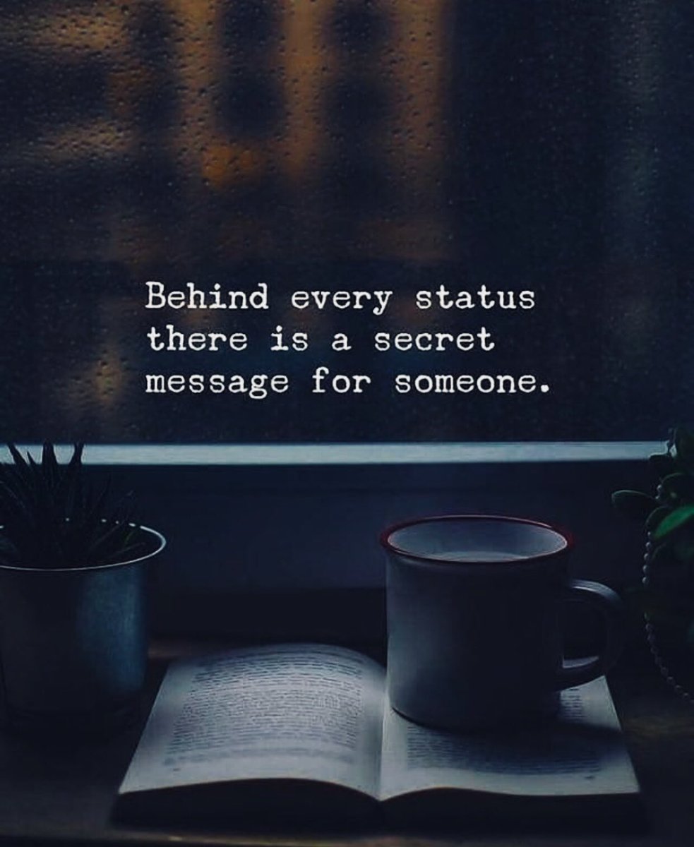 BitterTrueWords's tweet image. Behind every status...
