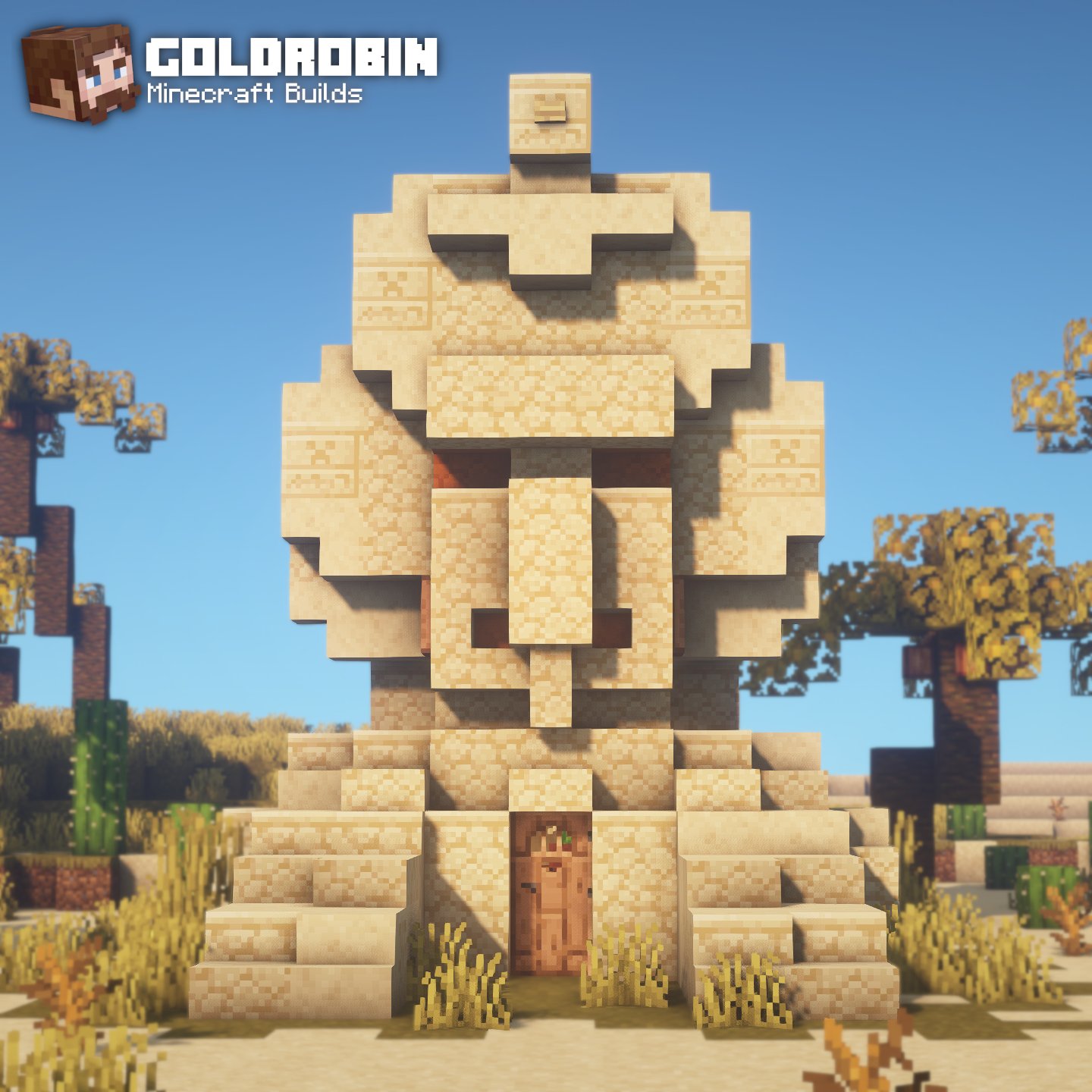 Goldrobin Villager Sphinx Minecraft Minecraftbuilds Goldrobin Villager Sphinx Minecraft Minecraftbuilds