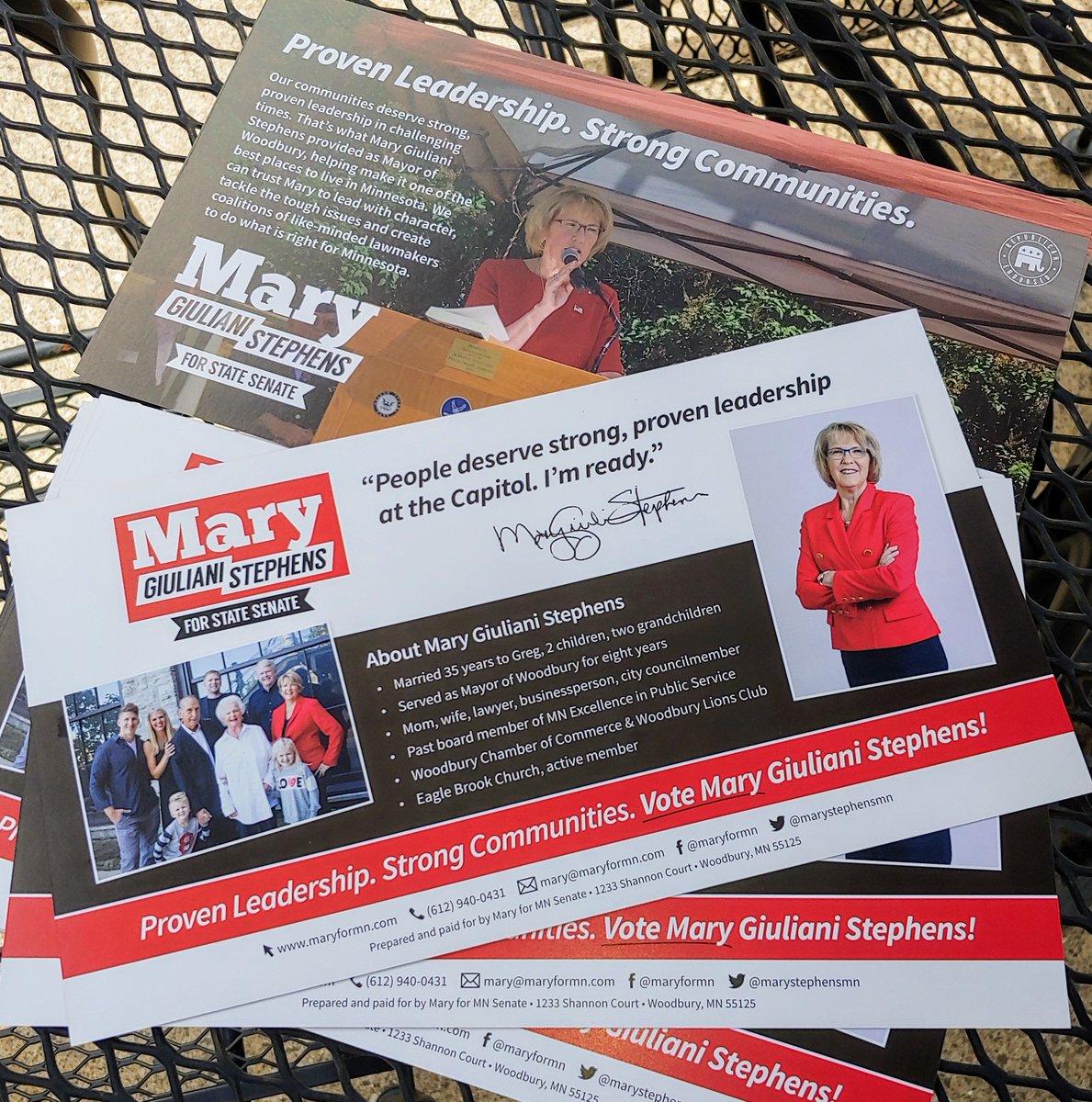 Door knocking feels good. SD53: Let's elect <a href="/MaryStephensMN/">Mary Giuliani Stephens</a>  as our next MN State Senator! #mnleg #LeadRight