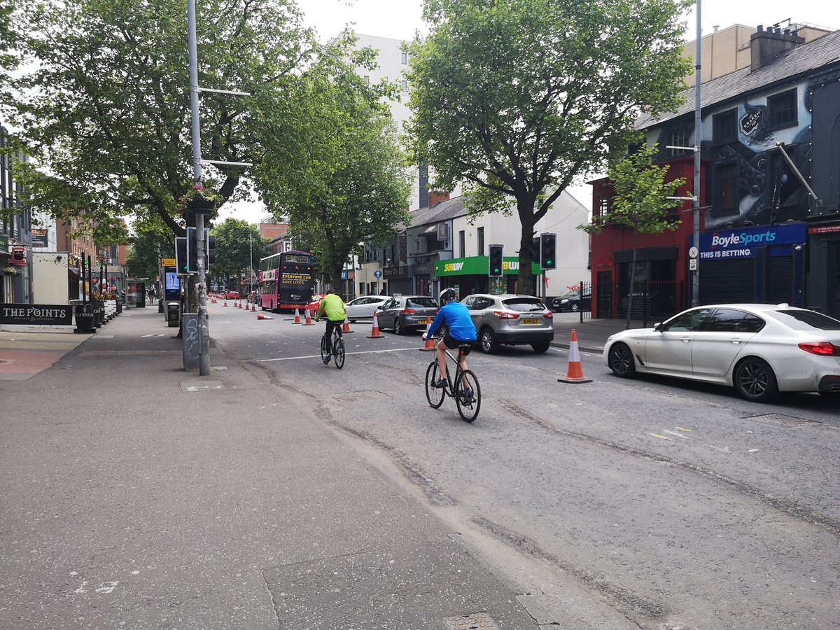 nigreenways's tweet photo. About protected cycling routes, they say "build it and they will come".

We haven't built this one yet and they're already here 🚲🚲🚲

Vision and bravery from @NicholaMallon paying off - the next step is linking the suburbs to the centre to truly change Belfast for the better 👍 https://t.co/fGIImNP8Yf