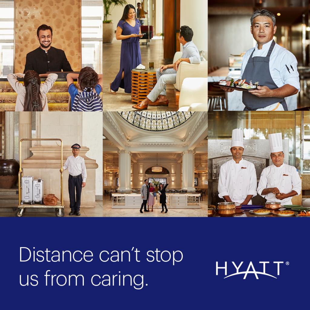 Distance can't stop us from caring.