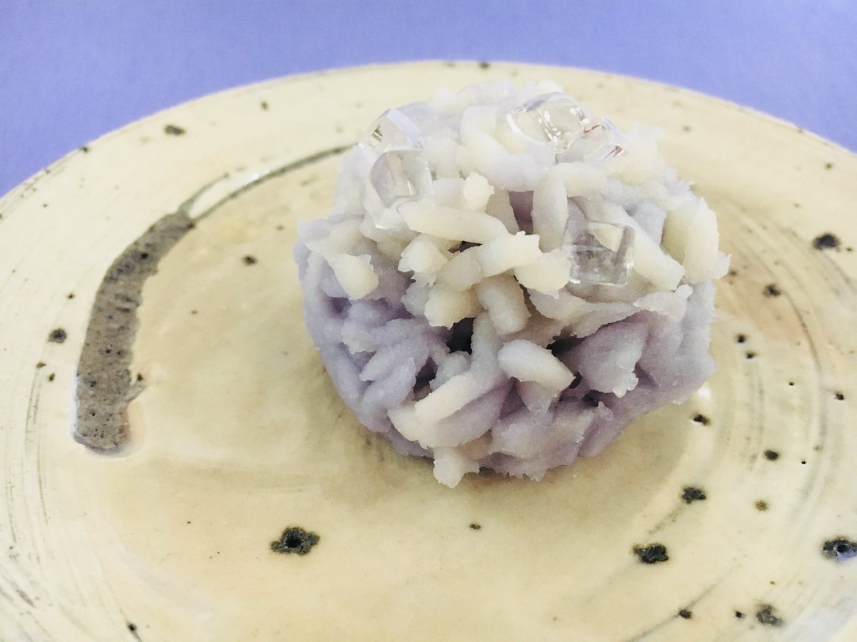 紫陽花きんとん