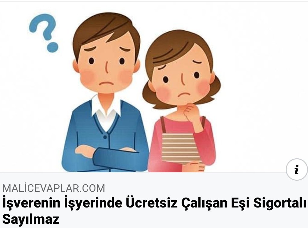 İşverenin İşyerinde Ücretsiz Çalışan Eşi Sigortalı Sayılmaz👇 malicevaplar.com/isverenin-isye…