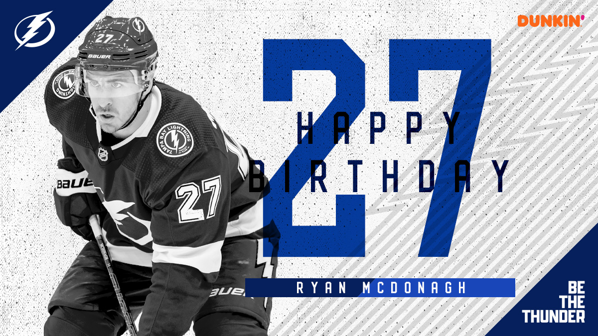 Tampa Bay Lightning Happy Birthday Nhl Cake Toppers Tampa Bay