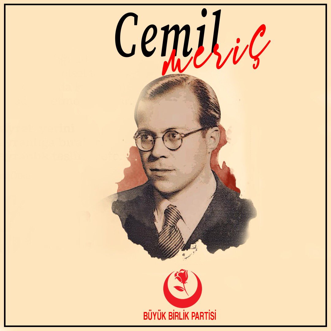 Mustafa_Destici's tweet photo. "Tarihimiz mührü sökülmemiş büyük bir hazinedir" diyen, Büyük mütefekkirimiz merhum #CemilMeriç'i vefatının 33.sene-i devriyesinde rahmet ve şükranla yad ediyorum.
Mekanı cennet olsun. https://t.co/UnD1XwrhOO