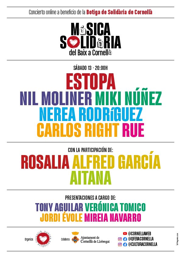 TonyAguilarOfi's tweet photo. FALTAN 3 HORAS 🔴 @ConcertCornella https://t.co/SvPJ2uhPyi