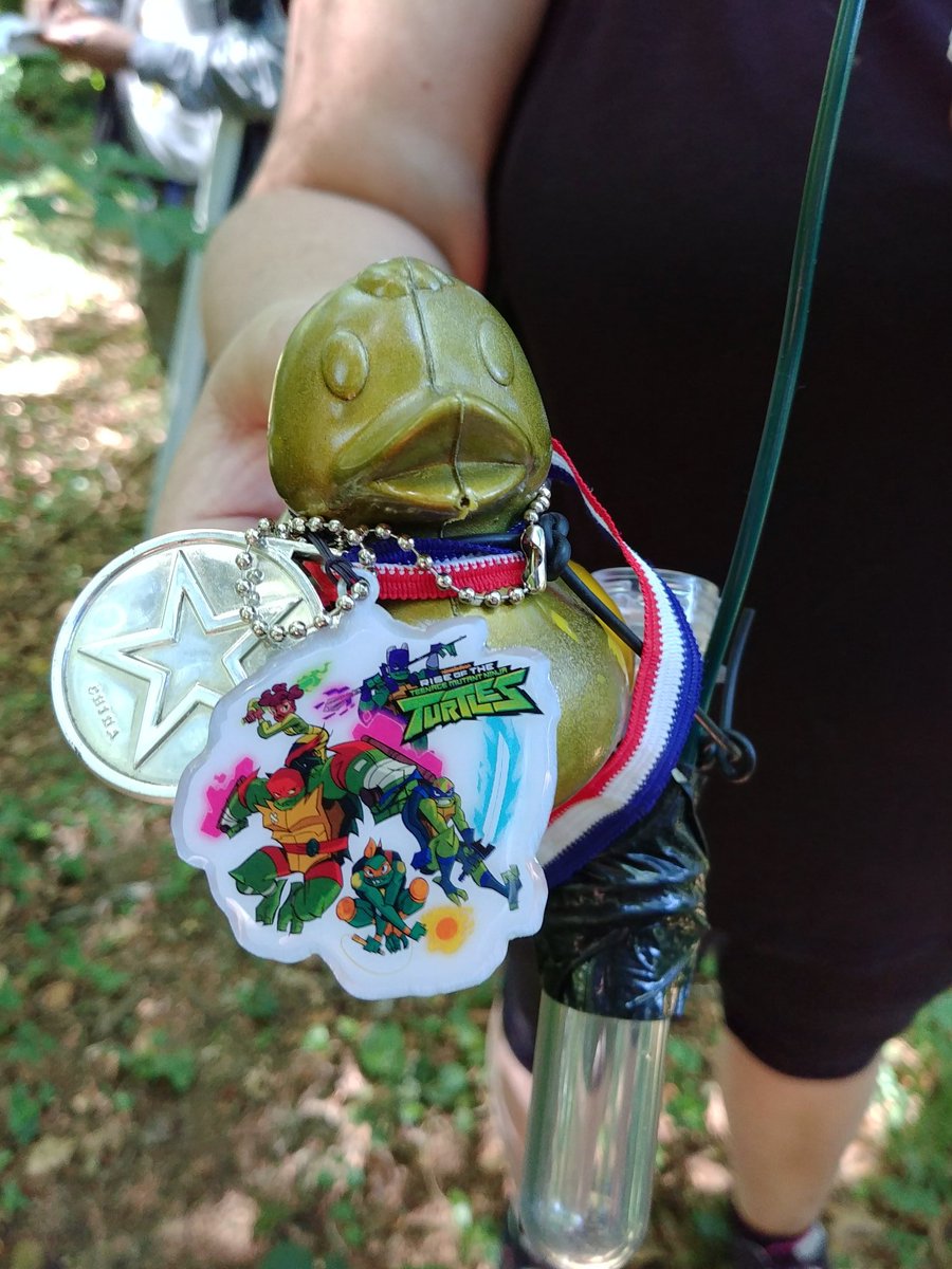 elxium's tweet photo. Duck fishing๐ @GoGeocaching @TMNT #tmntcache + met some nice geocachers today. https://t.co/R8KcIC7MyF
