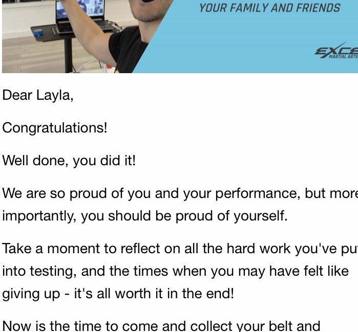 tracy_faruga's tweet image. @YearWest @woodhouse_west so this happened today 🥋🥊👏 from purple 🟣 to blue belt 🔵 @OutwoodCity blue belt Layla is coming your way...👋.                
#exceltogether #excelmartialarts #roadtoblackbelt