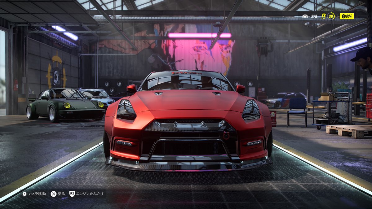 七星 緋色のしきあすエボ R35 Gt Rにスイッチ エアロはvarisとlb Worksの合わせ技 Nfs Varis リバティーウォーク Ps4share