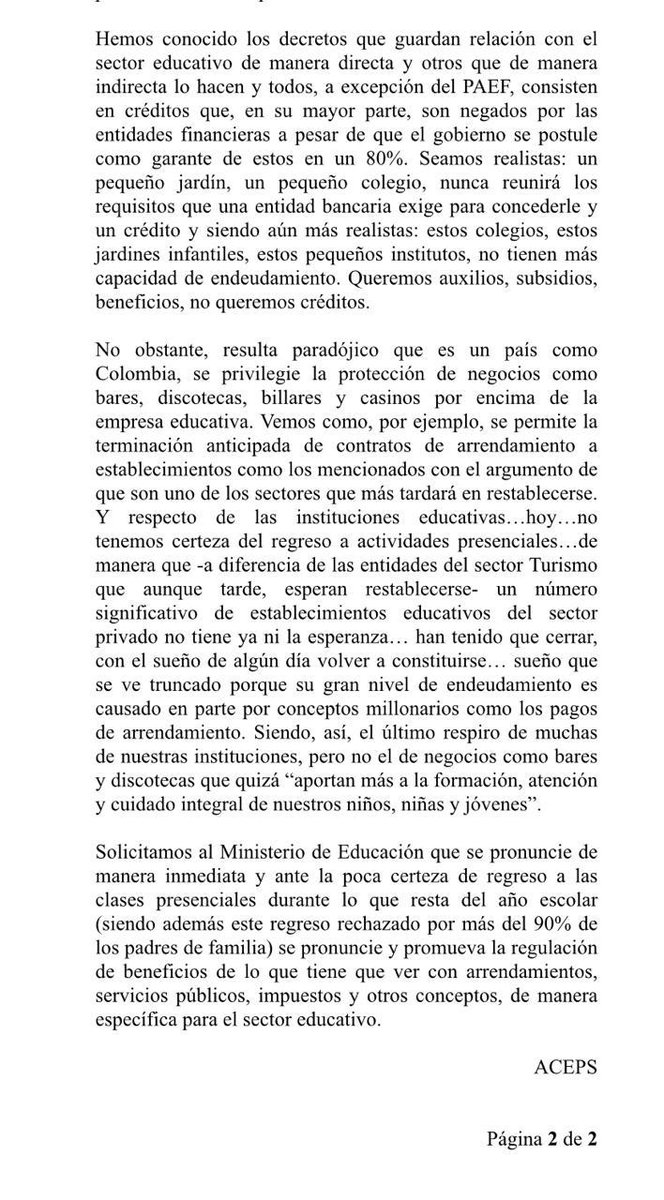 jimanicreativas's tweet photo. #unidossomosunagranvoz
#Porlaigualdad #Gremioeducaciónprivadapresente #ACEPS #ClaudiaLopez #CityNoticias #Educacion @ConcejoDeBogota @MarcoAcostaR @IvanDuque @JhonMiltonR @Educacionbogota
Necesitamos ser escuchados https://t.co/RZRZSy0vA6