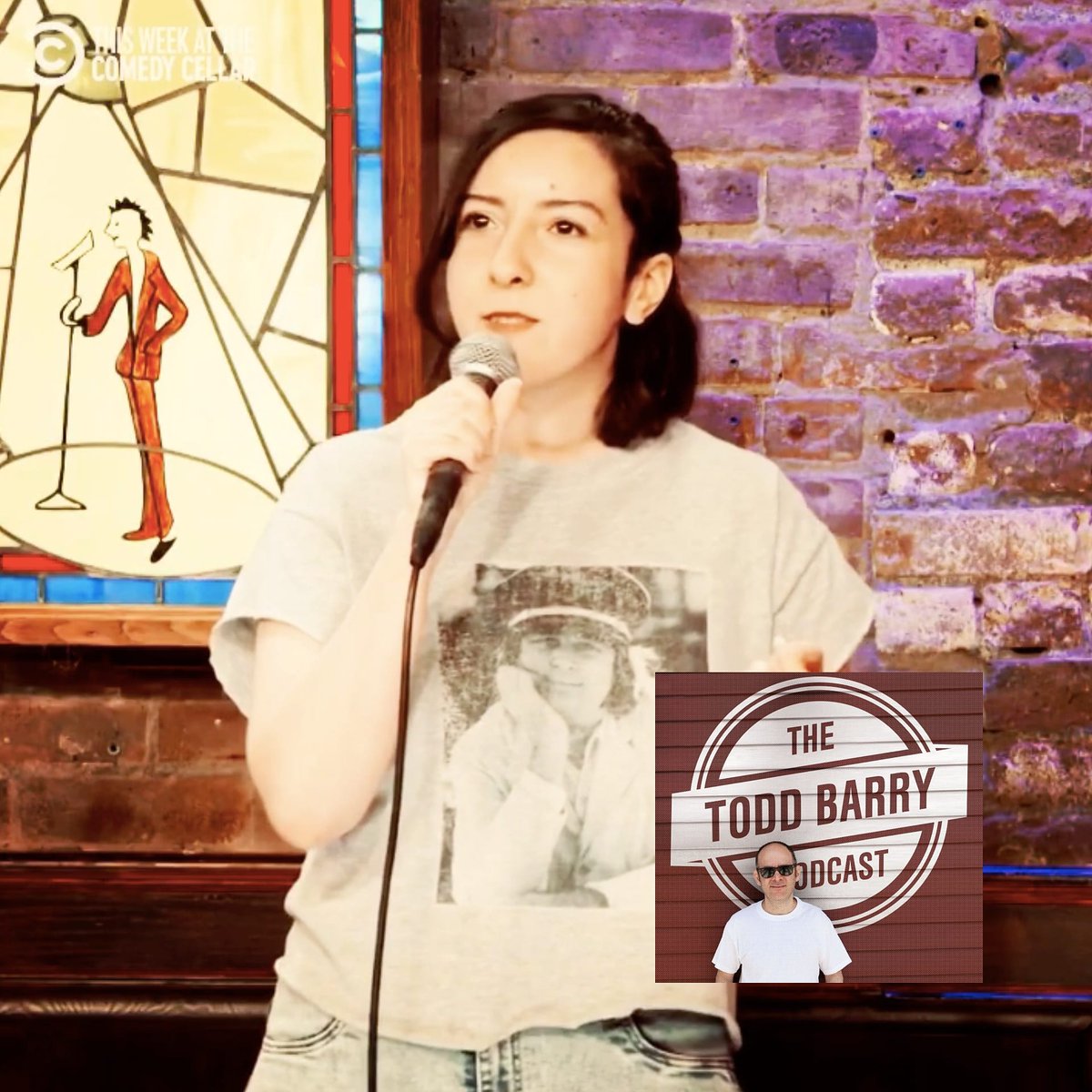 New <a href="/ToddBarryPdcast/">Todd Barry Podcast</a> with fellow "low energy" comic <a href="/dinahashem_/">Dina Hashem</a>!