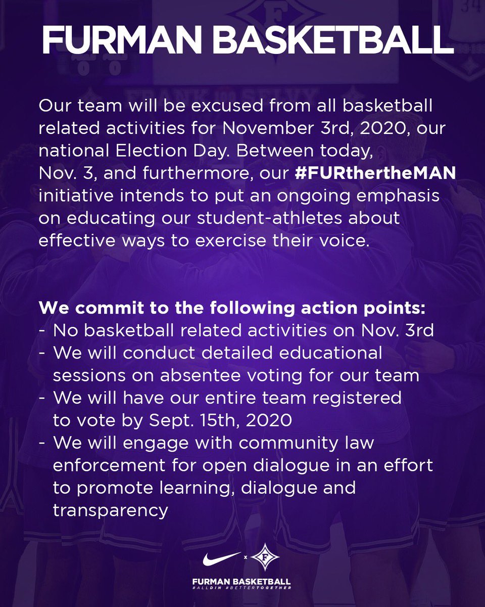 Furman Basketball tweet media