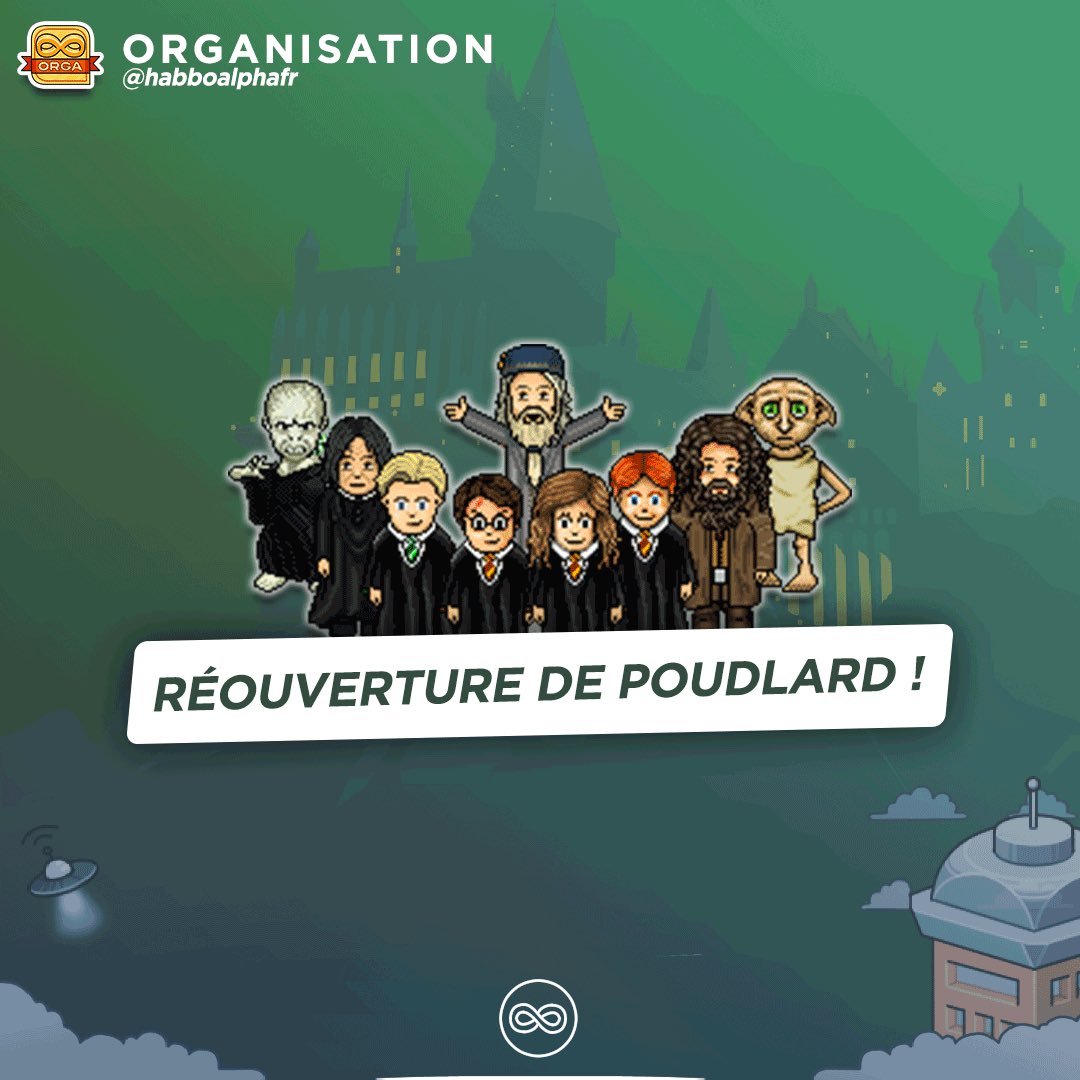 📣 L’école de sorcellerie a fait son retour sur Habbo-Alpha. Poudlard a ouvert ses portes aujourd’hui. N’hésitez pas à les rendre visite. 

🌐 habbo-alpha.eu

#Habbo #HabboFansite #RPG #Poudlard
