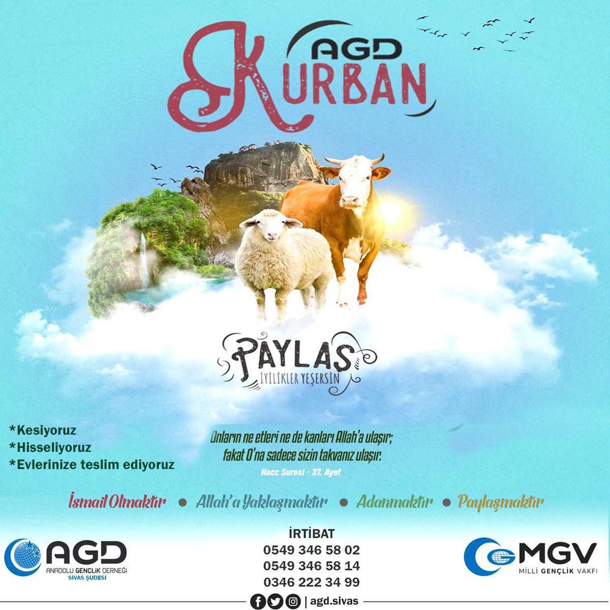 *Kesiyoruz
*Hisseliyoruz
*Evlerinize teslim ediyoruz