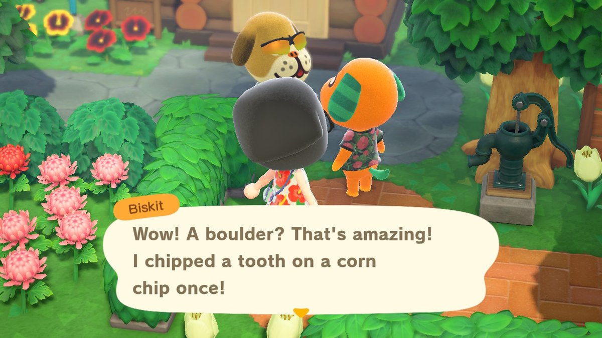 theuniquebeing's tweet photo. Mac & Biskit bff's pt 2 #acnhmac #acnhbiskit #AnimalCrossing #ACNH #NintendoSwitch https://t.co/rj76gI0P31