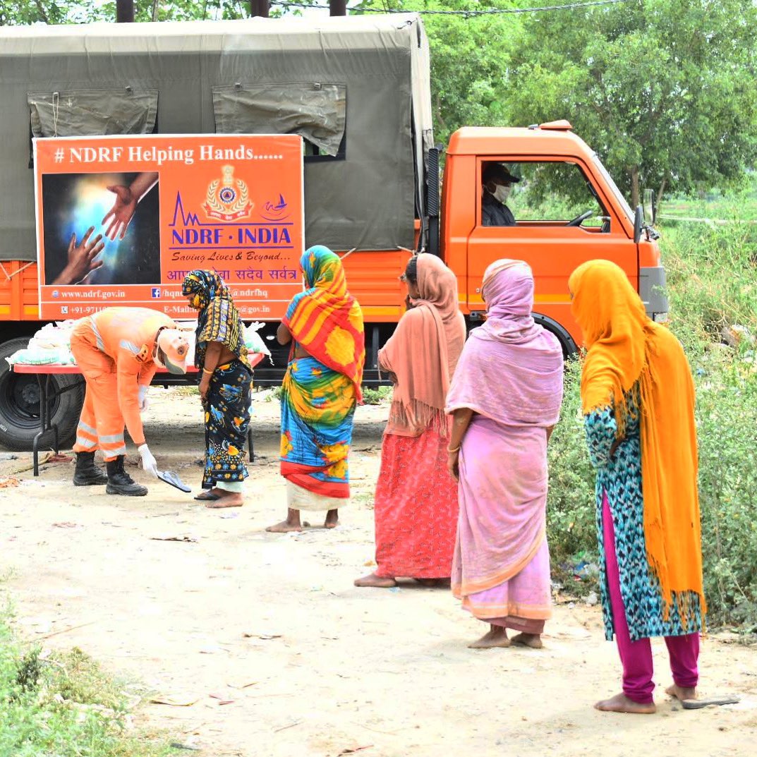 100,000 slippers milestone. 
#PowerOfSolidarity 
#NDRFHelpingHands