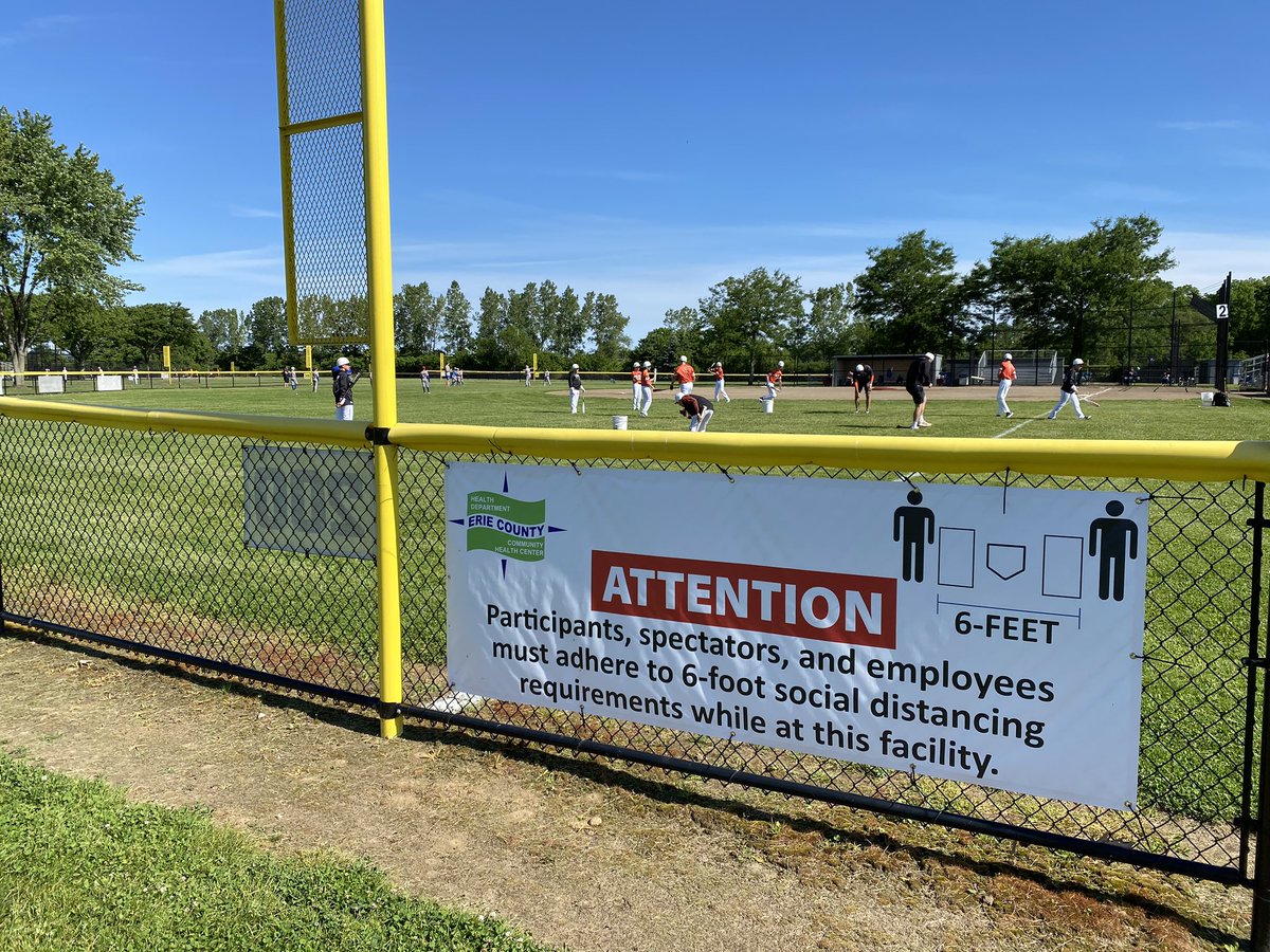 SportsIslandsOH's tweet photo. Perfect day for baseball! Over 100 teams from Ohio, Michigan, and Pennsylvania traveled in this weekend to Fabens Park @cityofhuron and @ShoresIslandsOH for the All-American Tournaments Erie County Slam. #lesisports #sportstourismstrong #lakeerielove https://t.co/fWG7FPAKjE