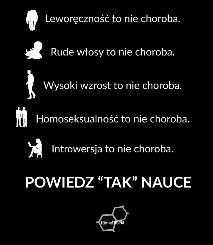 totylkoteoria's tweet photo. Powiedz "tak" nauce. https://t.co/EUsPvHZzBM